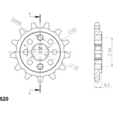 Front Sprocket Supersprox 520/12t 20317-12