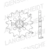 Front Sprocket Supersprox 630/15t 20600-15
