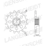 Ritzel Supersprox 520/15Z 21506-15