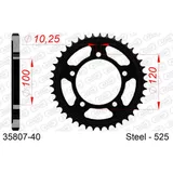 Stahl-Kettenrad AFAM 520 - 38Z Silber 3520038