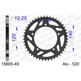 Alu-Kettenrad AFAM 520 - 48Z Silber 1530548