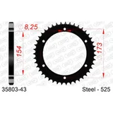 Stahl-Kettenrad AFAM 420 - 47Z Silber 3510447