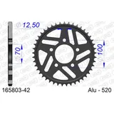 Stahl-Kettenrad AFAM 525 - 42Z Schwarz 16480042