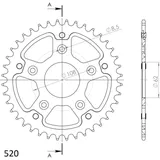 Stealth-Rear Sprocket / Chain Wheel Supersprox 520/41t gold 44203S41