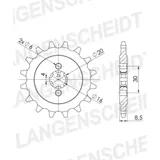 Ritzel Supersprox 520/12Z 46202-12 Ritzel Supersprox 520/12Z 46202-12