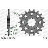 Stahl-Kettenrad AFAM 525 - 39Z Silber 5080139
