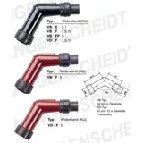 Spark plug connector NGK VB05F-R
