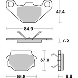 Brake Pads / Shoes SBS 692LF