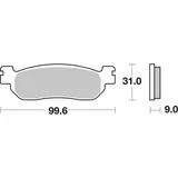 Brake Pads / Shoes SBS 728LF