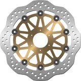 Brake disk NG 0216X 296 mm, floated (FLD) Wavy