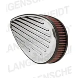 Air cleaner / Air Filter kit K&N RK-3912 STREET METAL INTAKE SYSTEM- FLUX