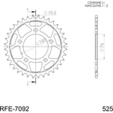 Stahl-Kettenrad Supersprox 525/42Z schwarz 92903-42