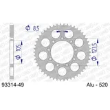 Alu-Kettenrad AFAM 520 - 49Z Silber 9331449