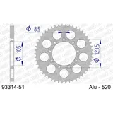 Alu-Kettenrad AFAM 520 - 51Z Silber 9331451