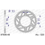 Alu Chain Wheel - Rear Sprocket AFAM 520 - 47t Gun Metal 9362247