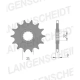 Front Sprocket Supersprox 525/15t 94605-15