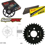 Kettensatz Stahl für: AEON Cobra 50 03-11/Cobra 100 02-10 19-28-078 DID428VX Endlos