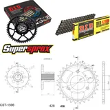 Chain Kit - Steel - for: AEON Revo 50 04-07/Revo 100 04-10 19-28-084 DID428HD Clip
