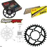 Kettensatz Stahl für: AEON Cobra 125 RS 03-06bra Sport 1 17-32-070 DID520VX3(G&B) Endlos