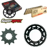 Chain Kit - Steel - for: MALAGUTI XTM 50 03-13 11-48-130 DID420NZ3(G&B) Clip