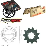 Kettensatz Stahl für: MALAGUTI XSM 50 03-13 11-45-126 DID420NZ3(G&B) Clip