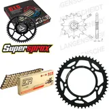 Kettensatz Stahl für: APRILIA RS50 Extrema /Replica 99-02 12-47-122 DID420NZ3(G&B) Clip