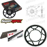 Chain Kit - Steel - for: APRILIA RX50 99-01 12-51-126 DID420V Clip