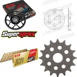 Kettensatz Stahl für: APRILIA AF1 125 Replica 88-90 16-36-106 DID520ERT2(G&G) Clip