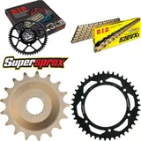 Kettensatz Stahl für: APRILIA Pegaso 600 92-93/Tuareg 600 / 17-43-106 DID520VX3(G&B) Clip