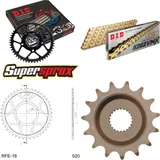 Kettensatz Stahl für: APRILIA ETX600 Tuareg 85-87 15-46-104 DID520ZVM-X(G&G) Niet