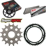 Chain Kit - Steel - for: APRILIA ETV1000 Caponord Rally Raid 0 16-45-112 DID525ZVM-X rivet
