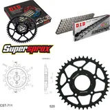 Chain Kit - Steel - for: CAGIVA Mito 125 Evolution 1 95-99/Mit 14-41-114 DID520ZVM-X endless
