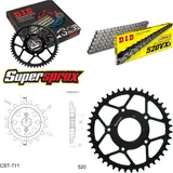 Chain Kit - Steel - for: CAGIVA Mito 125 MK1 89-92/Mito 525 SP 14-43-116 DID520VX3 rivet