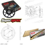 Chain Kit - Steel - for: CAGIVA W8 125 92-93 13-44-108 DID520ZVM-X(G&G) endless