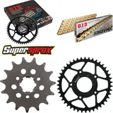 Kettensatz Stahl für: CAGIVA River 600 95-97 15-43-116 DID520ZVM-X(G&G) Endlos
