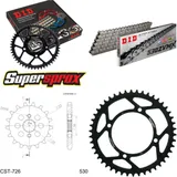 Chain Kit - Steel - for: CAGIVA Elefant 750 Lucky Explorer 87-88 14-46-116 DID530ZVM-X rivet