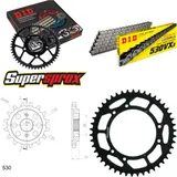 Kettensatz Stahl für: CAGIVA Elefant 750 94-97 15-46-108 DID530VX3 Niet