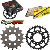 Chain Kit - Steel - for: TRIUMPH Thunderbird 750 95-97/Daytona 17-43-110 DID530VX3(G&B) endless
