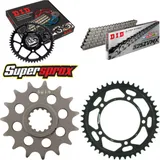 Kettensatz Stahl für: TRIUMPH TT600 04-04 15-45-110 DID525ZVM-X Endlos