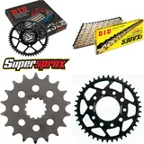 Chain Kit - Steel - for: TRIUMPH Trophy 1200 96-98 18-42-112 DID530VX3(G&B) endless
