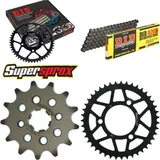 Kettensatz Stahl für: HONDA MBX50 SD 40 km/h 85-86 13-43-118 DID420D Clip