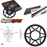Chain Kit - Steel - for: HONDA MB50 S 80-83 12-45-108 DID420V Clip