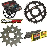 Chain Kit - Steel - for: HONDA XL50 82-83 14-43-108 DID420D Clip