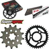 Chain Kit - Steel - for: HONDA NS1 NSR75 Import - 13-37-126 DID420V Clip