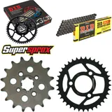 Kettensatz Stahl für: HONDA NS1 NSR75 - 16-37-128 DID420D Clip