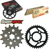 Kettensatz Stahl für: HONDA NS1 NSR75 - 16-37-128 DID420NZ3(G&B) Clip