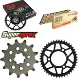 Kettensatz Stahl für: HONDA CY50 int. Ø70mm 77-84 13-43-096 DID420NZ3(G&B) Clip