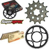 Kettensatz Stahl für: HONDA CRF100 04-13/XRR100 85-04 14-50-118 DID428NZ(G&B) Clip