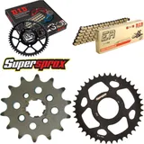 Kettensatz Stahl für: HONDA ST50 DAX 88-00 14-40-088 DID420NZ3(G&B) Clip