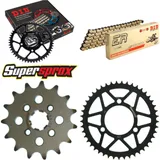Kettensatz Stahl für: HONDA MTX80 R 83-84 15-45-124 DID420NZ3(G&B) Clip